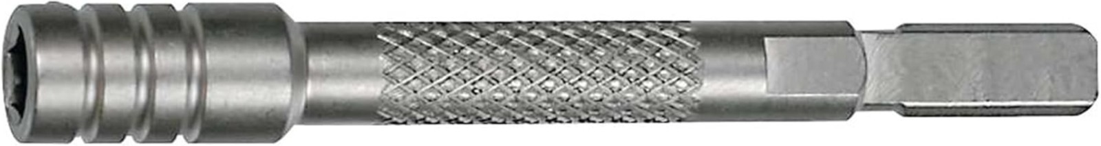 Bit Driver Extender Add-on Accessory for Multi-Tools, Silver