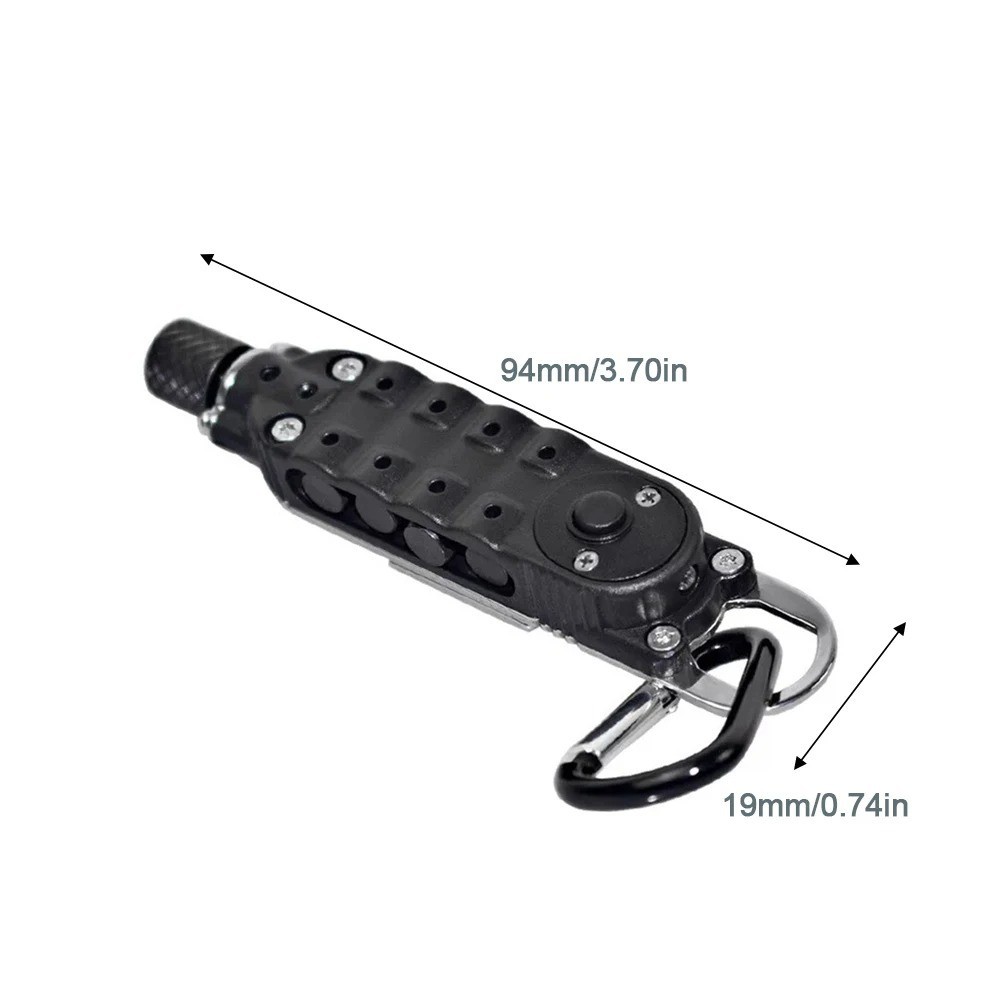 Mini Keychain Screwdriver Portable EDC Repair Tool Multifunction Steel Kit