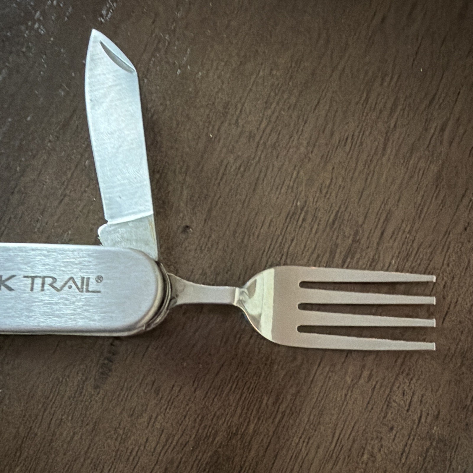 Ozark Trail 5-in-1 Camping Multi-Tool Spoon Fork Knife Corkscrew Opener SS