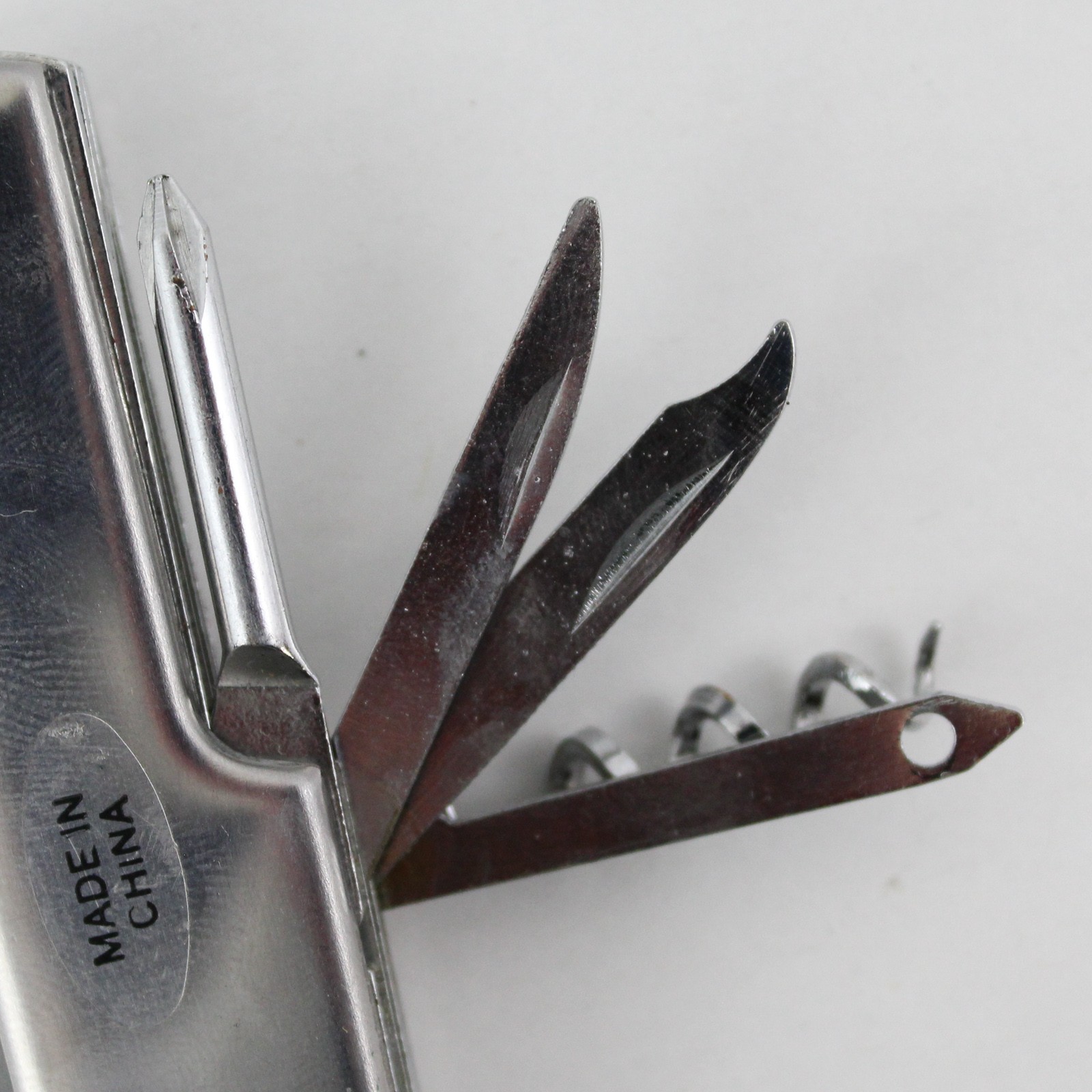 Multi Function Stainless Steel Pocket Tool Knife With 11 Features