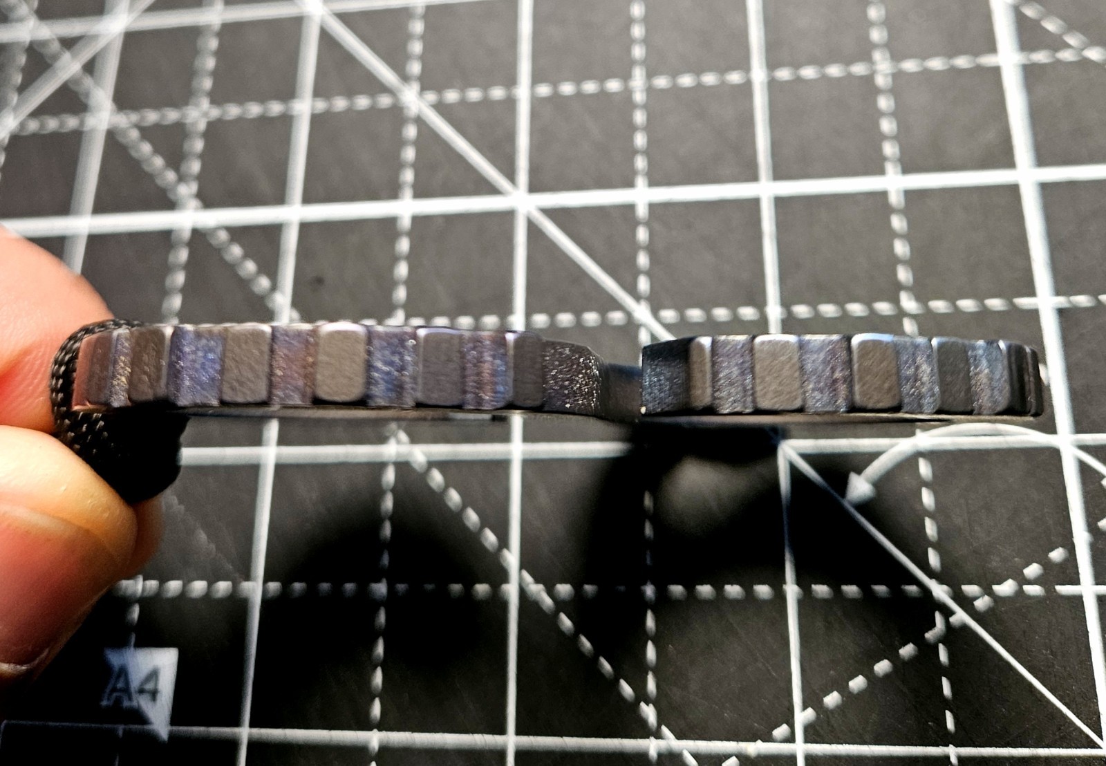 Koch Tools Solo EDC Pocket Tool – Titanium Blurple Fade