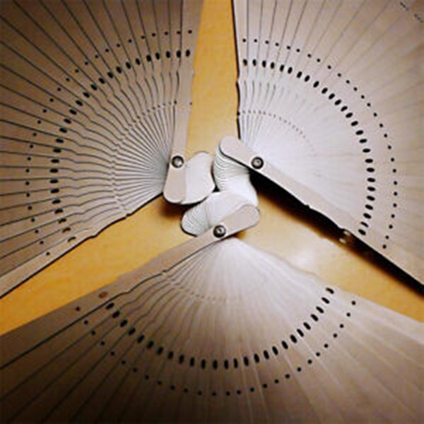 Tactical Full Titanium Alloy Folding Fan Martial Arts Portable Kung Fu Fan Tools