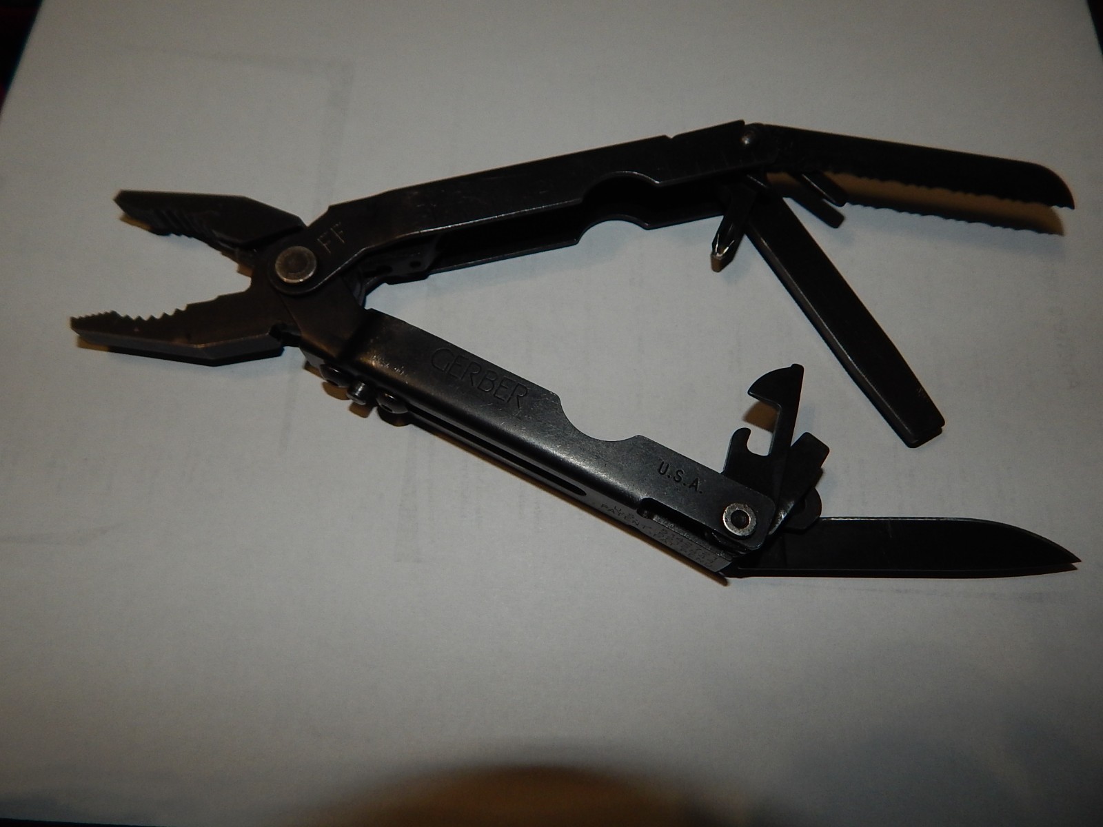 Gerber Multiplier Blunt Nose Black Stainless USA