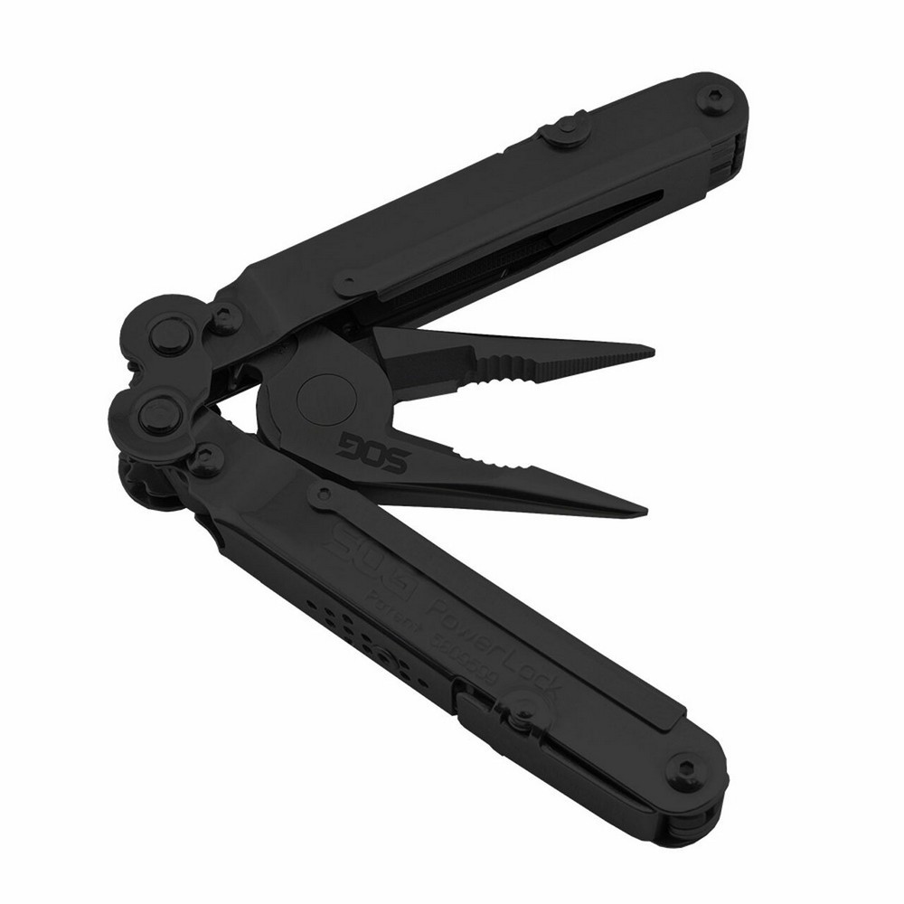 SOG B61N-CP PowerLock EOD Multi-Tool w/ Nylon Sheath, Black-Oxide