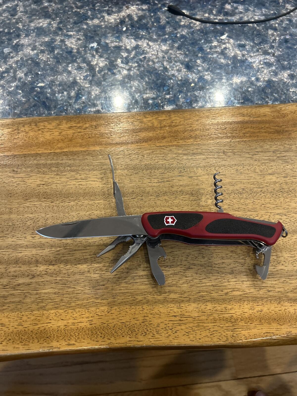 Victorinox Ranger Grip 74 HD 130mm Swiss Army Knife w/ Pliers & Locking Blade