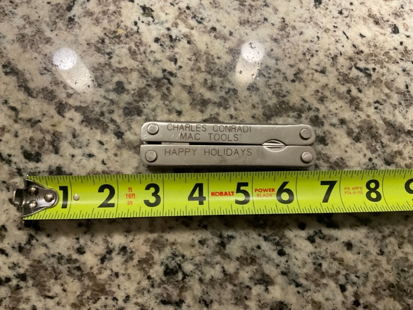 VINTAGE MAC MULTI TOOL PLIERS “MAC TOOLS” PROMO WITH TOOLS RARE
