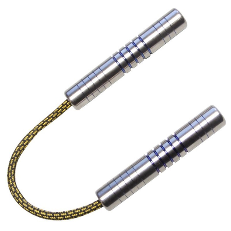 Titanium Alloy Finger Training Tool Pendant EDC Boring Decompression Play Toy