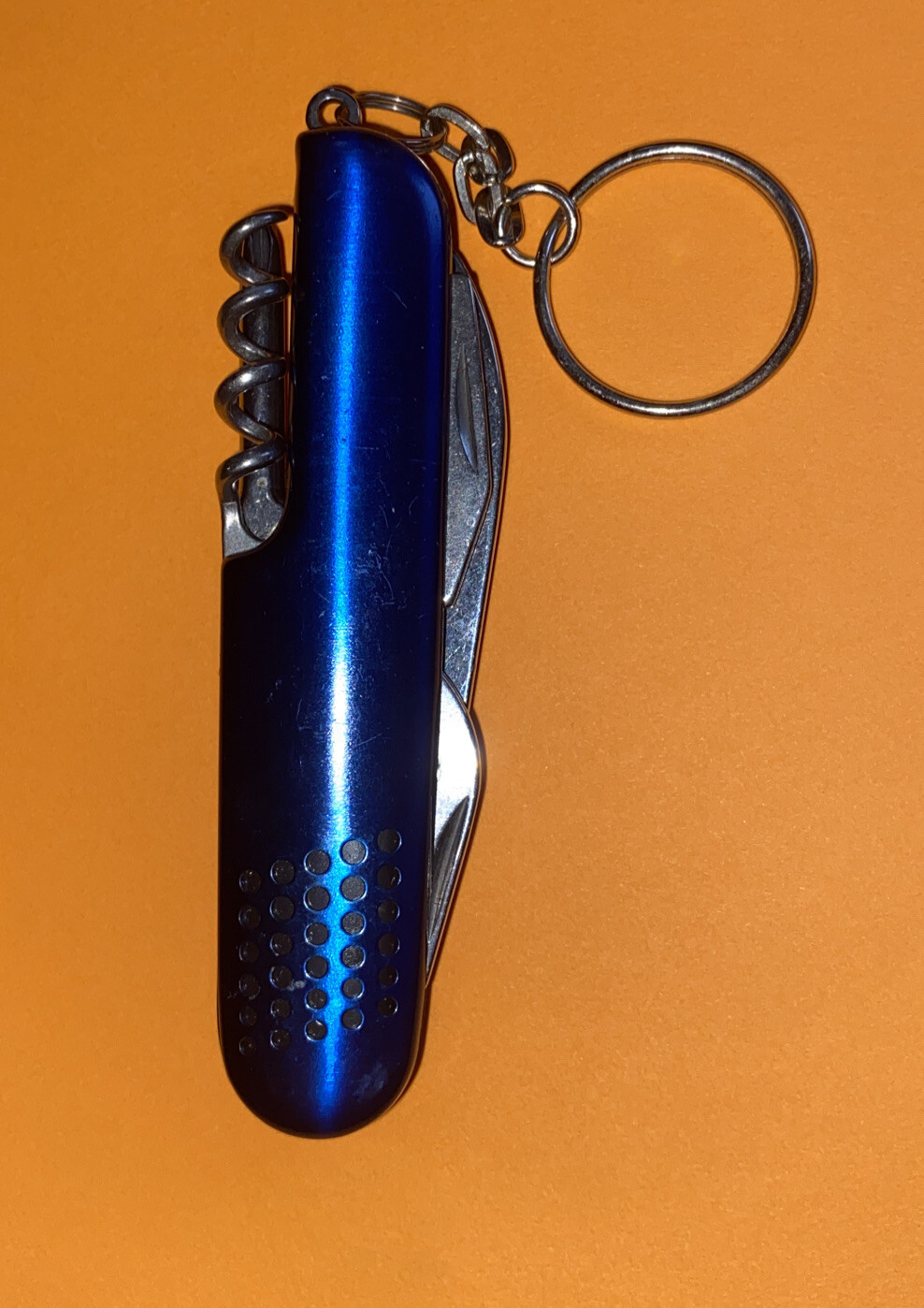 *PRE-OWNED-UNBRANDED-5 FUNCTION MULTI-TOOL KEY CHAIN-FREE SHIPPING*