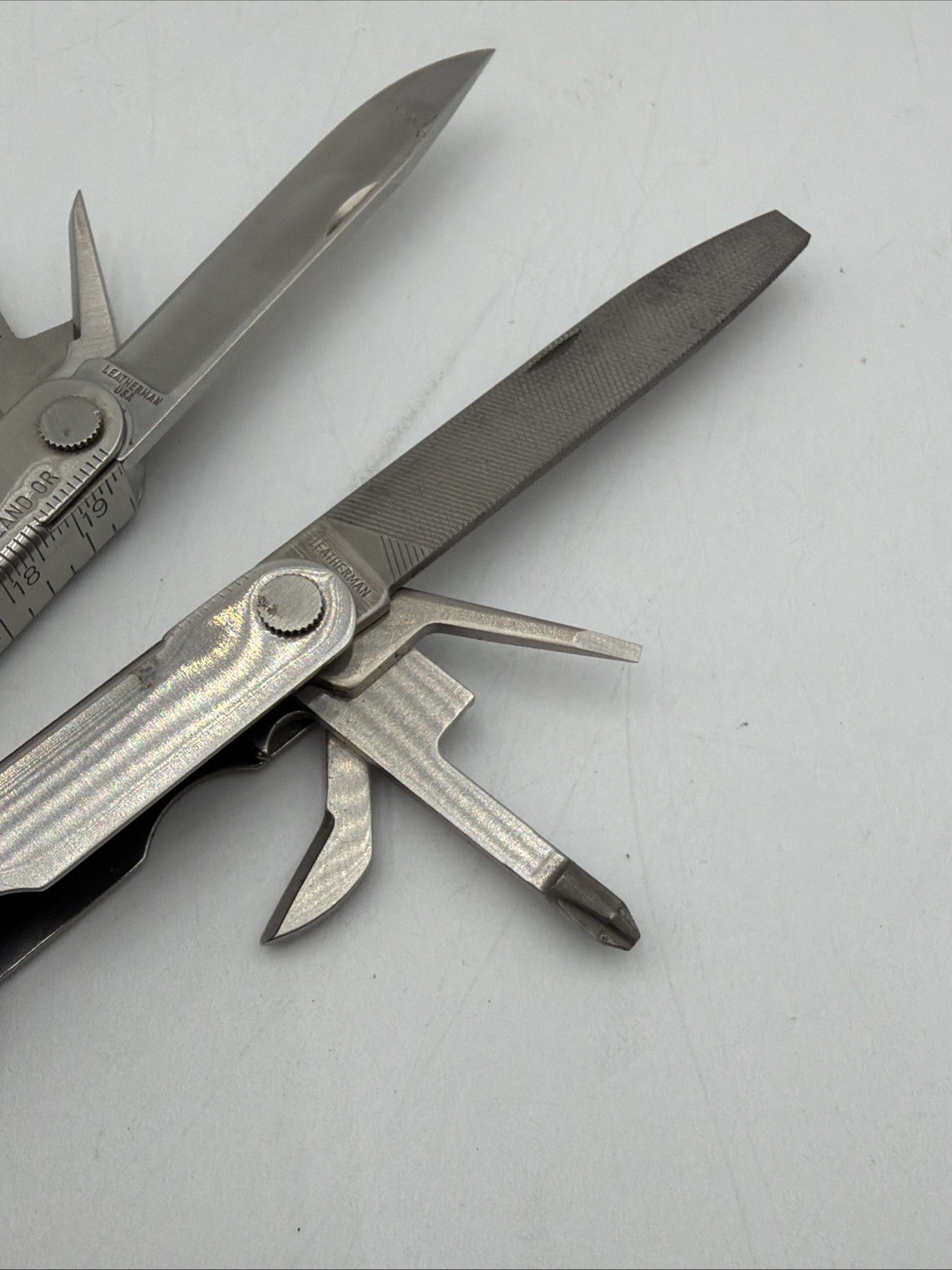 Vintage Original Leatherman Multi Tool Portland OR Leather Sheath USA