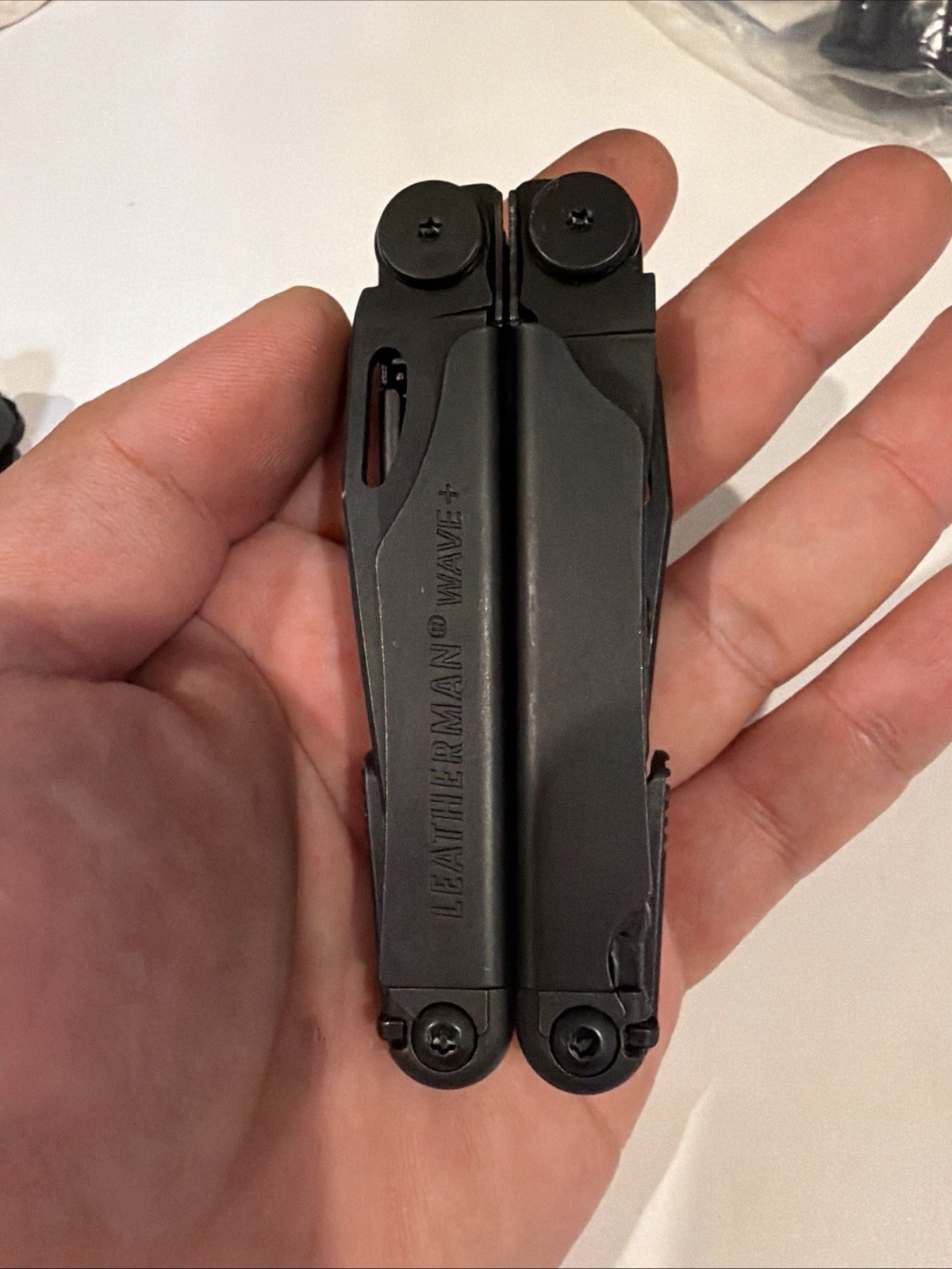 Retired LEATHERMAN Wave plus Multi-Tool BLACK OXIDE