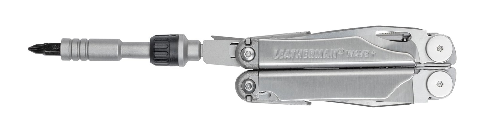 Leatherman, Ratchet driver, fits both Leatherman flat bits and standard ¼ inc…
