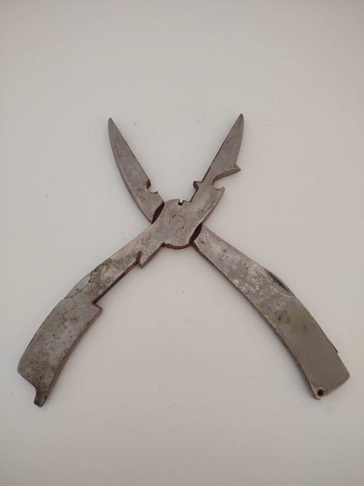 Vintage ABC Solingen Germany Stainless Steel Fishing Tool W/ Original Sheath