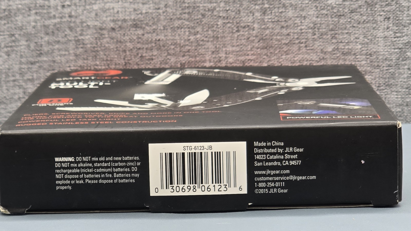 Smart Gear LED Multi-Tool Pliers 8-in-1 Stainless Steel with Light New