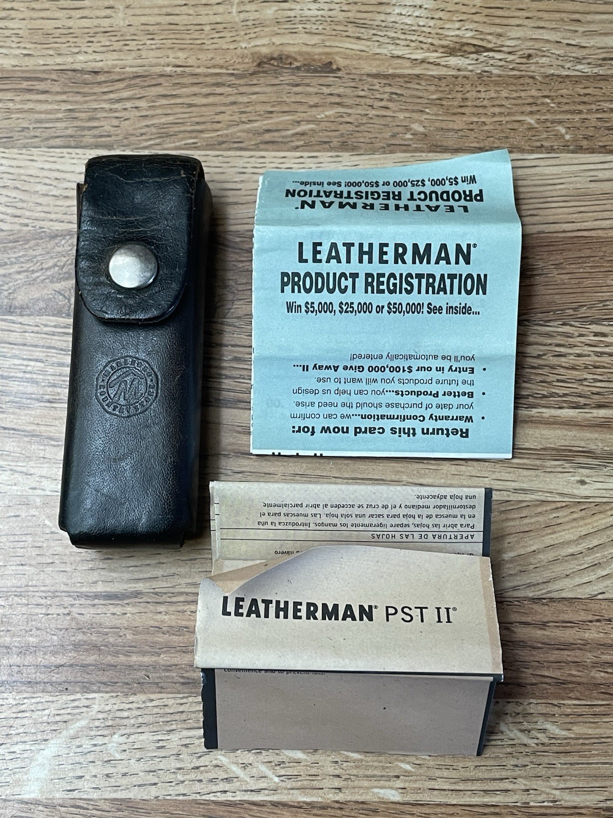 Vintage Leatherman PSTII Leather Sheath With Box
