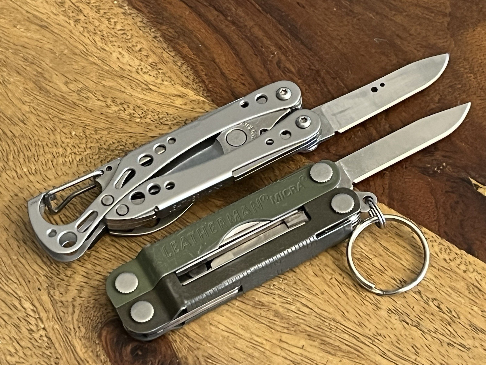 Retired Leatherman Style CS & MICRA Multi Tool Knife Excellent Cond. (Lot Of 2)