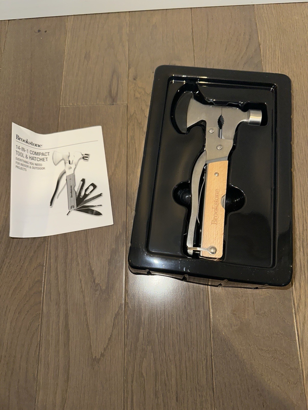 Brookstone 14 In 1 Compact Tool & Hatchet – New