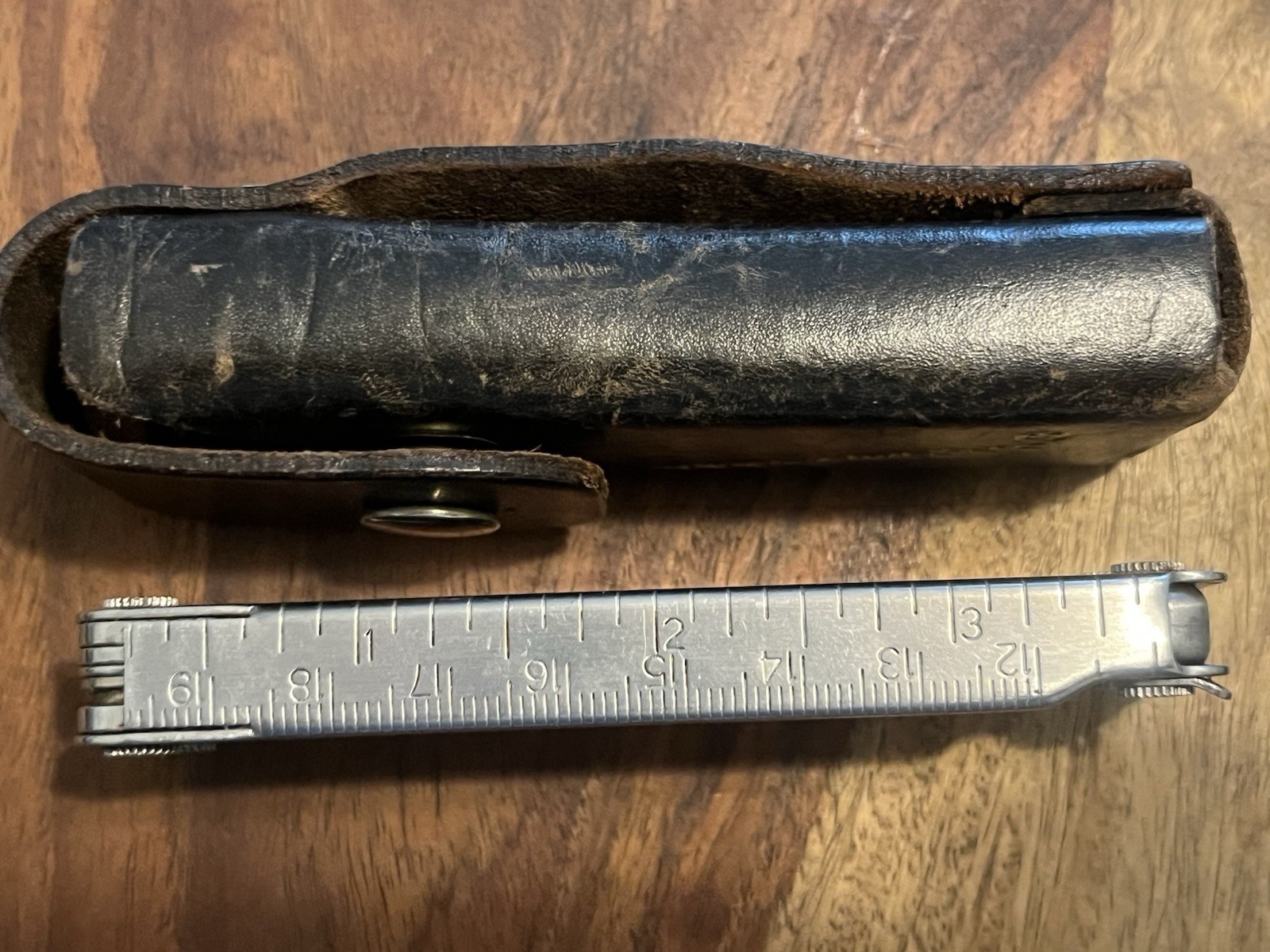 Vintage 1999 Leatherman PST II Multi Tool w/Beautiful Sheath SUPER NICE! ~TASKCo