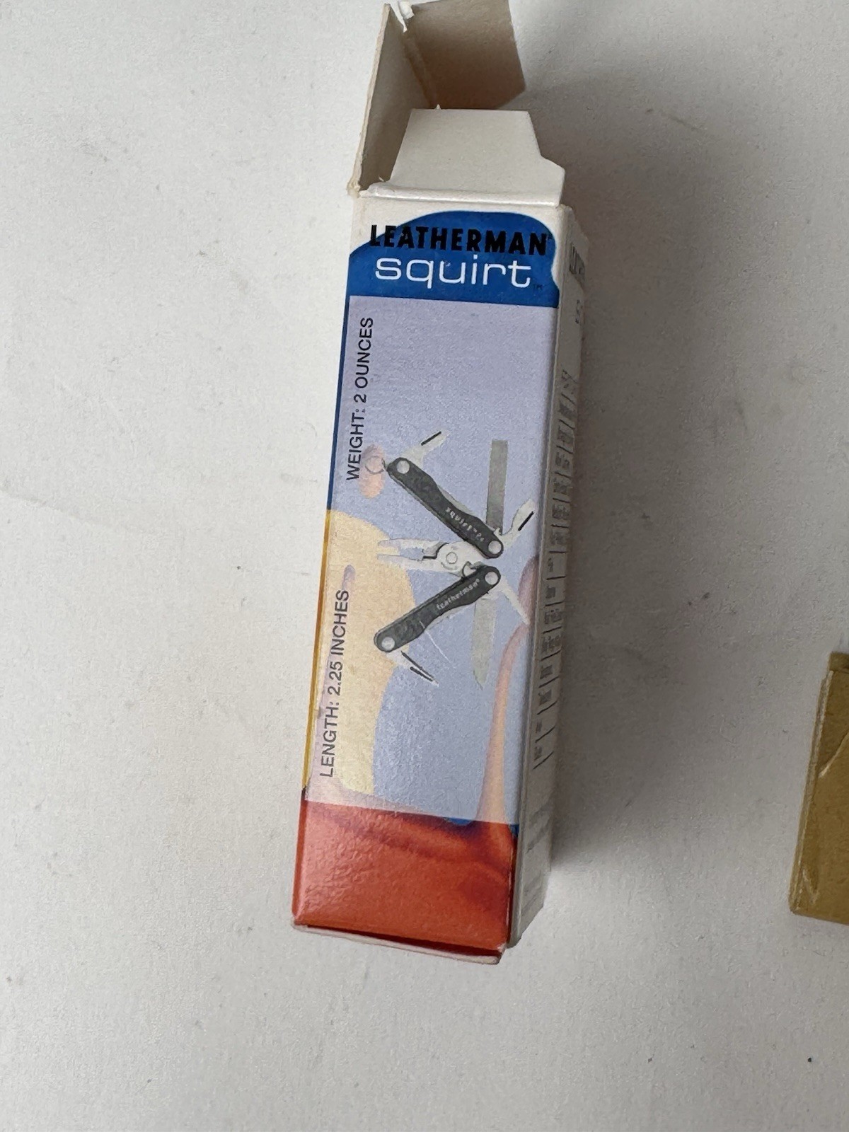 New Old Stock NOS Leatherman Squirt P4 Multi-Tool Blue NIB Free Shipping