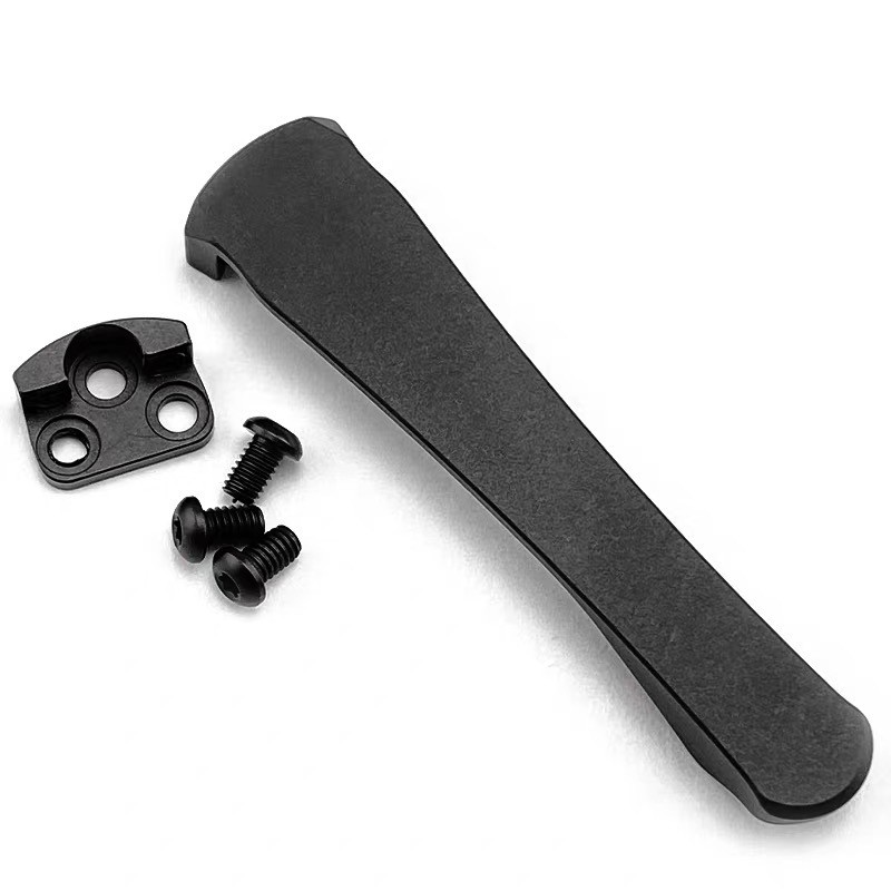 Titanium Pocket Clip for Spyderco C81 / C223 Knife Replacement Clip