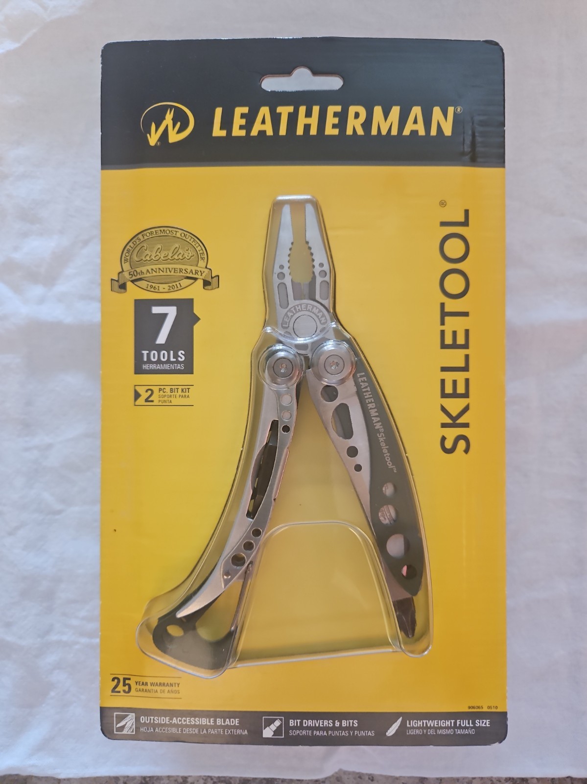Latherman Skeletool Multi-Tool – 830845 Cabelas 50th Anniversary Edition