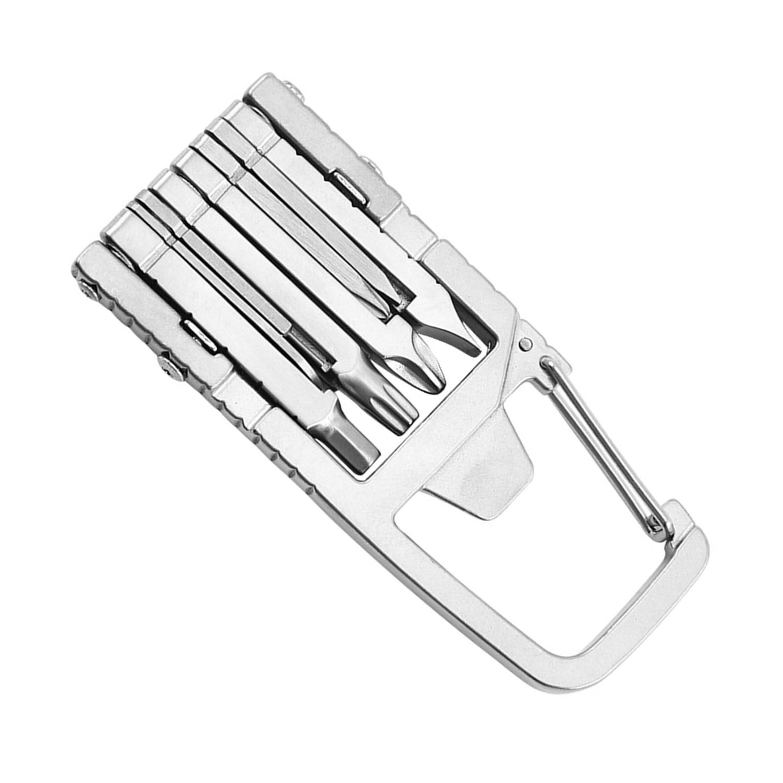 Multitool Keychain Screwdriver 12 In 1 For Outdoor Activities