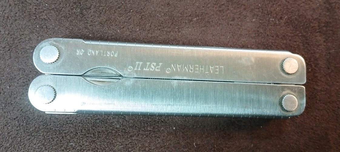 Vtg Leatherman PST ll W/ Very Old Leatherman Leather Sheath, U.S.A.