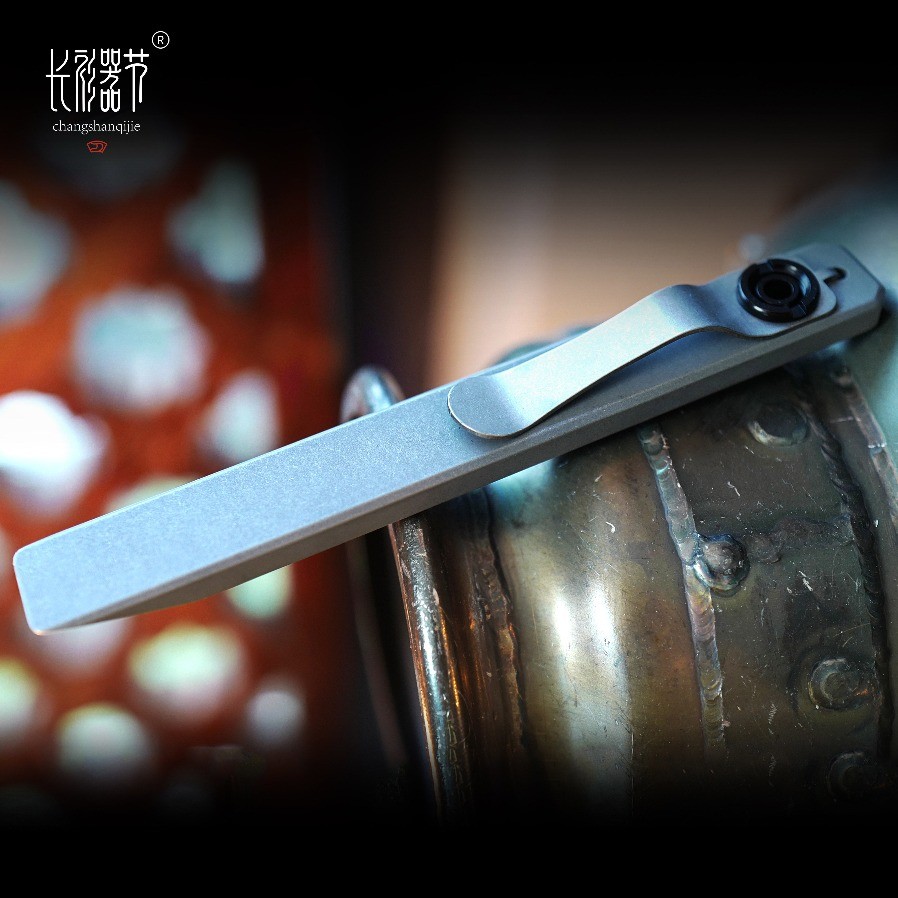 Premium M390 Steel EDC Pry Tool Pocket Flat Bar for Survival Everyday Carry