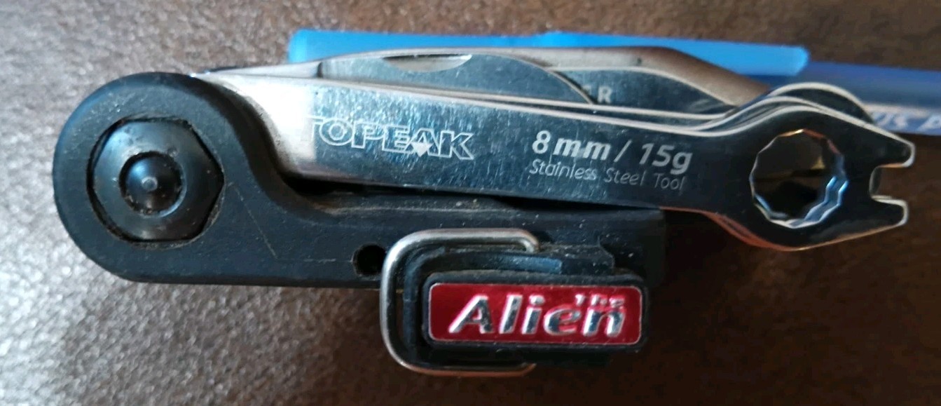 Topeak The Alien Biking Bike Multi Functions Tool Wrench Allen E79.