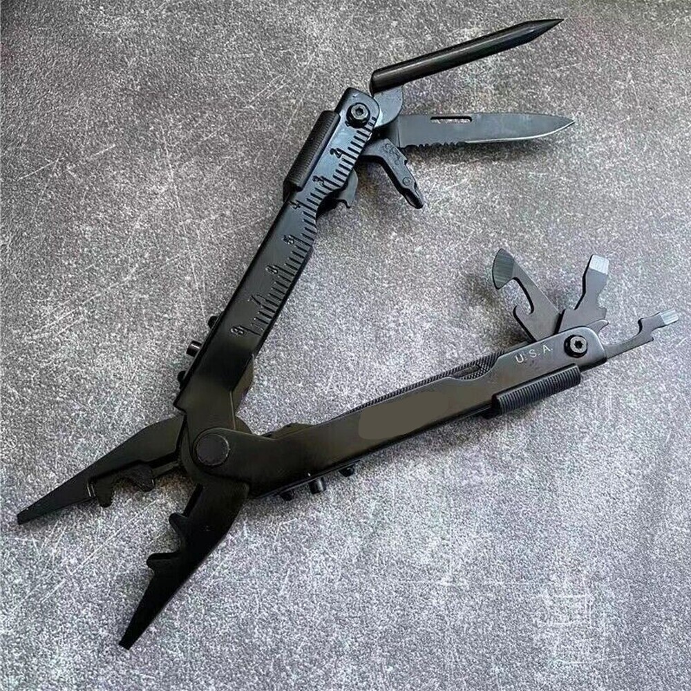 US NEW 13 In1 Outdoor MULTI PLIER 600 DET STAINLESS MULTI FUNCTION TOOL Gifts