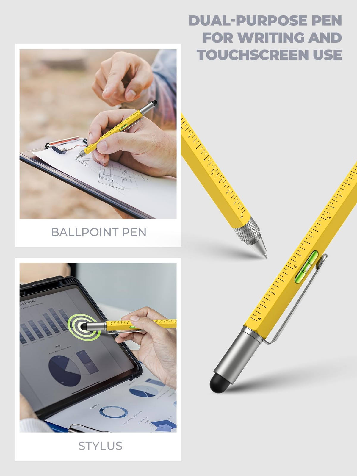 Unique Gifts for Men Multitool Pen Fathers Day Dad Gifts for Husband Grandpa…