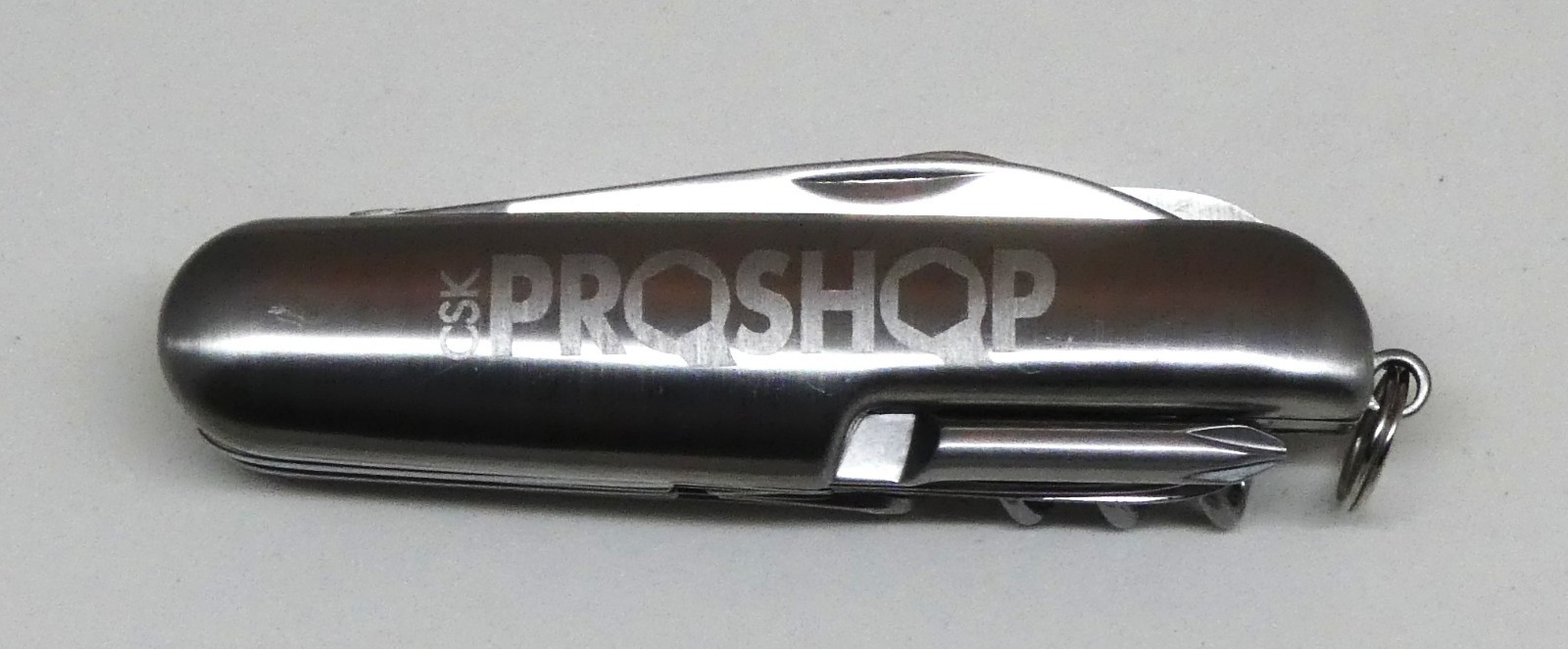 CSK Proshop (O’Reilly) Multi-Tool Promo 11 Tools Knife, Plus Display Case