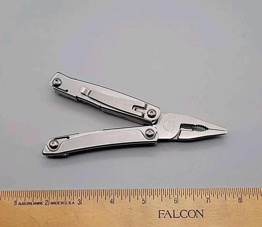 Leatherman Rev Multi-Tool – Pliers, Knife, Screwdrivers, Can Opener, File