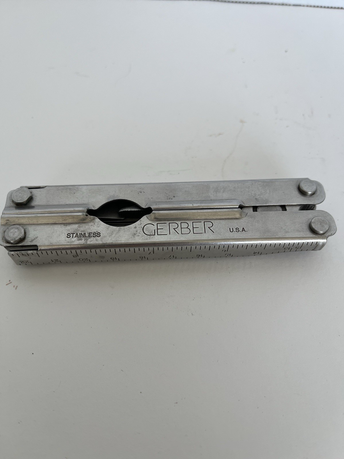 Vintage Gerber Multi-tool With Leather Sheath