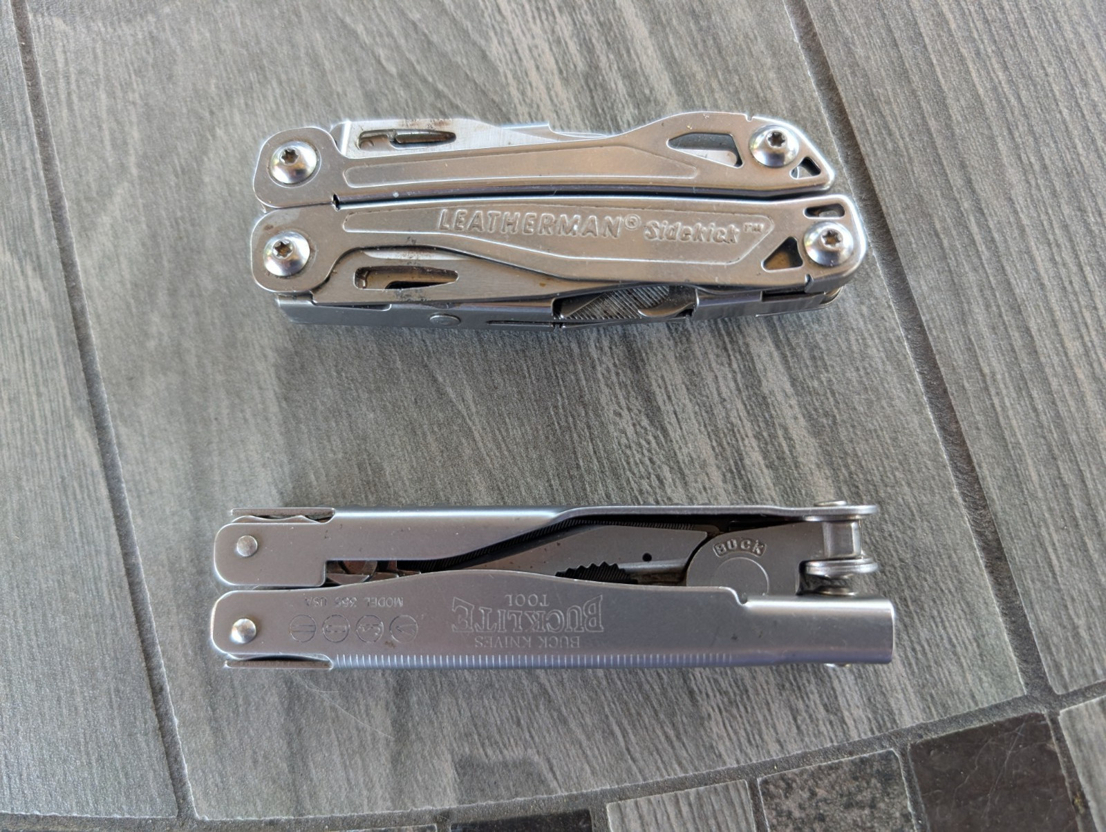 Leatherman Sidekick & Buck Knife Bucklite Multi-tool Lot Quality! Must See pics!