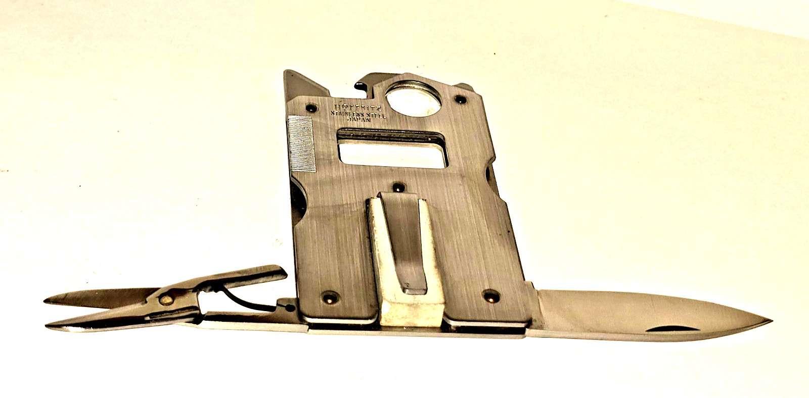 HOFFRITZ TYPE H MULTITOOL – CAMPING SURVIVAL FISHING – STAINLESS STEEL JAPAN VTG