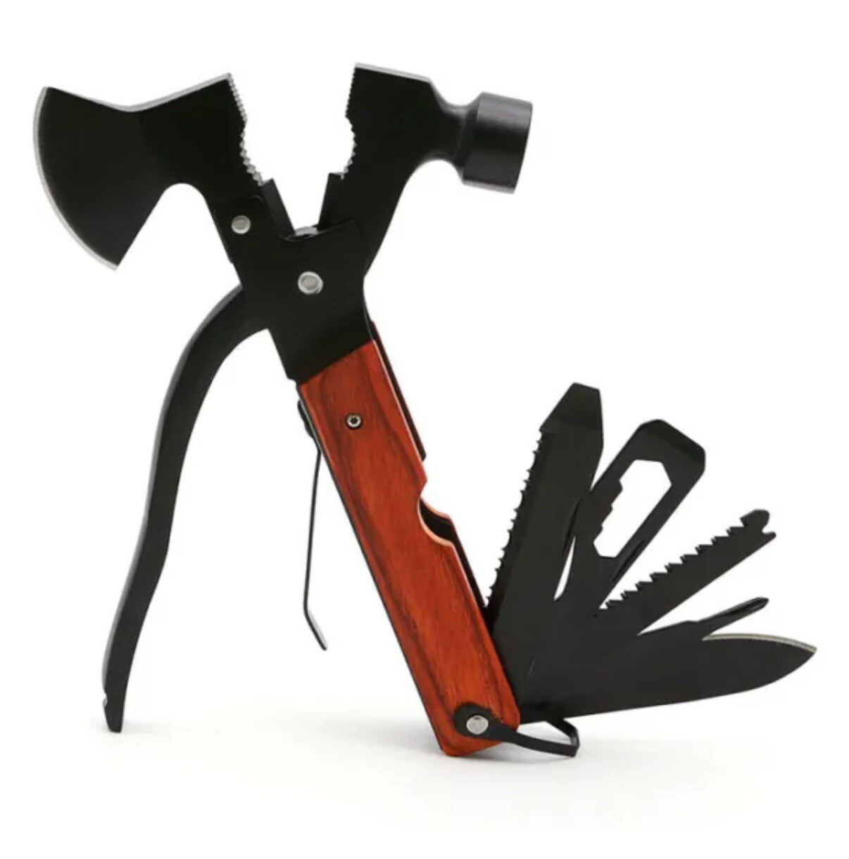 18 In 1 Hammer Campers Multi Tool & Tri Fold Micro G.I. Style Shovel Stansport