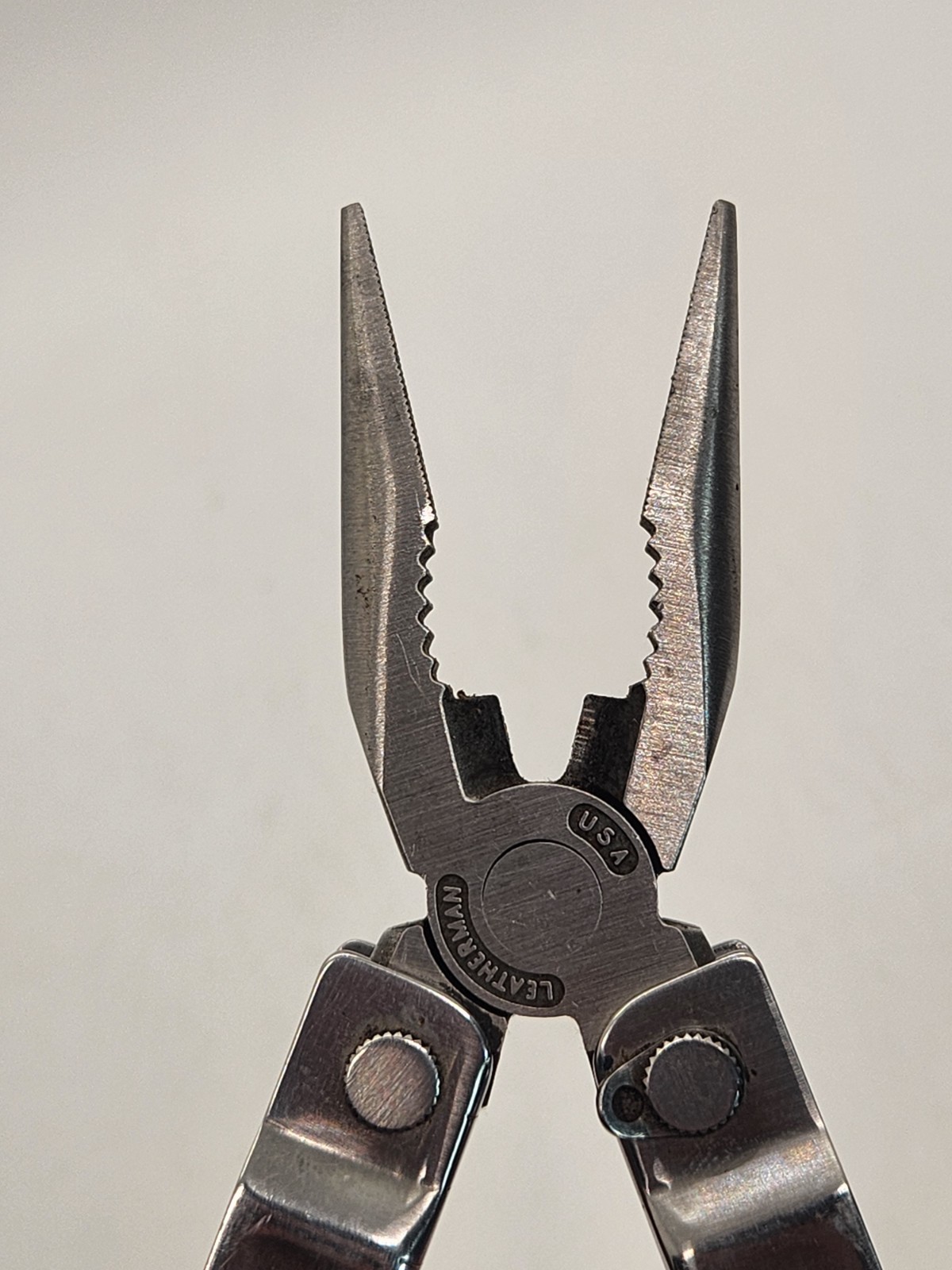 Vintage Original Leatherman Multi Tool 9 Tool Portland US Reg 1325473 w/Sheath