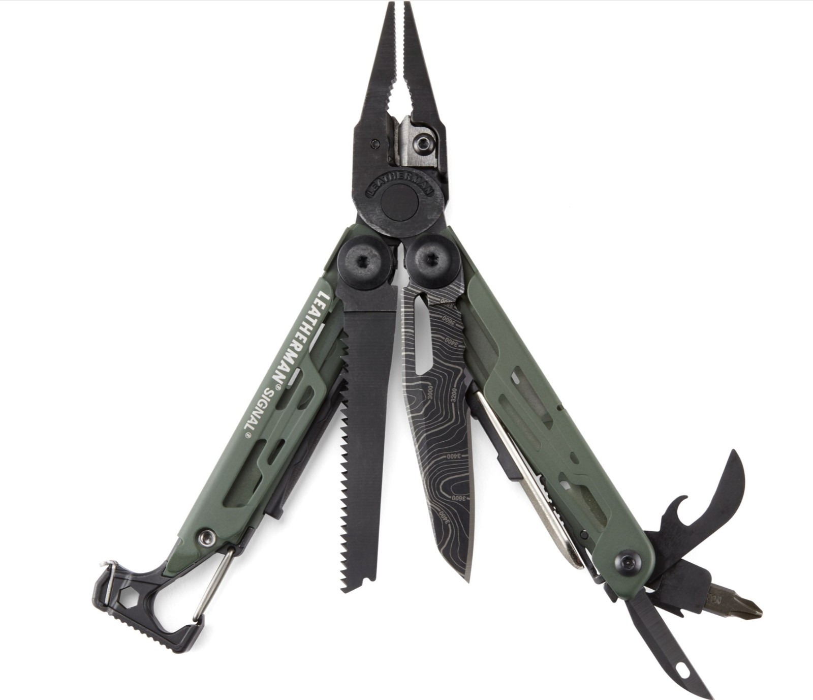 Leatherman Signal Multitool Fire Starter – Black Topo Blade | new in box