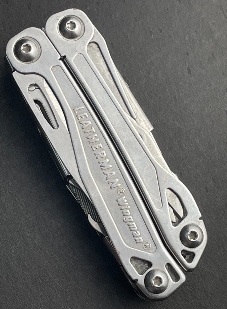 Leatherman Stainless Steel Wingman Multi Tool Scissors Knife Plier SKU.KN.0001