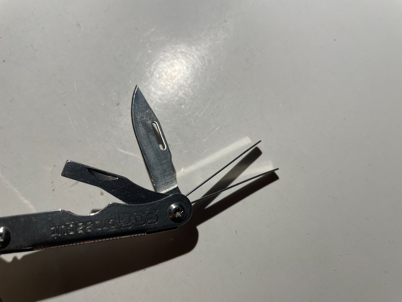 SOG Crosscut Small Stainless Steel Multi-Tool Scissors Knife
