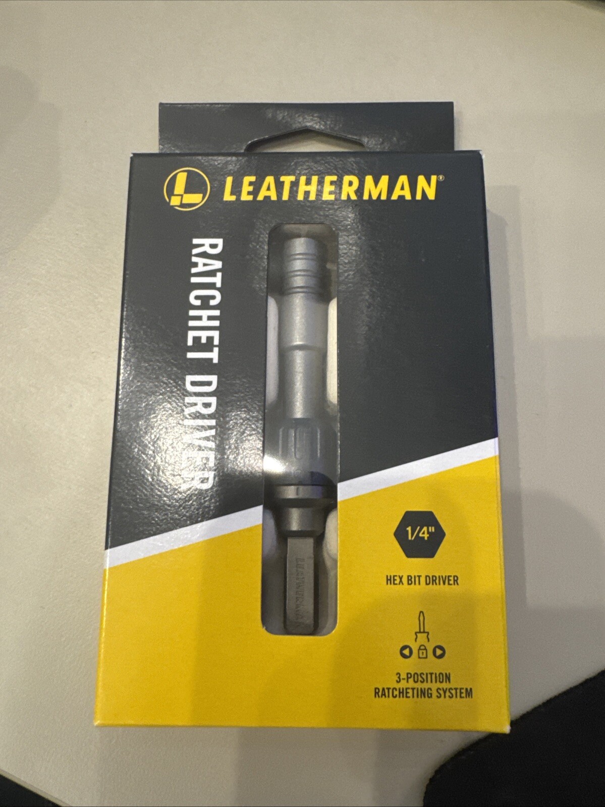 Leatherman Ratchet Driver 1/4 Hex Bit 931030 BRAND NEW IN BOX
