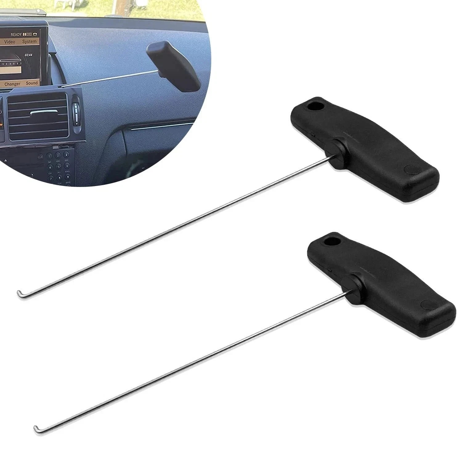 Instrument Auto Cluster Removal Pulling Hooks Tool For Mercedes Benz Heavy Duty