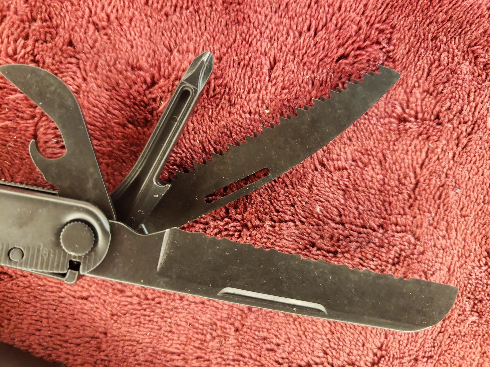 🔪 Leatherman Black Rebar Multi Tool Factory Serviced