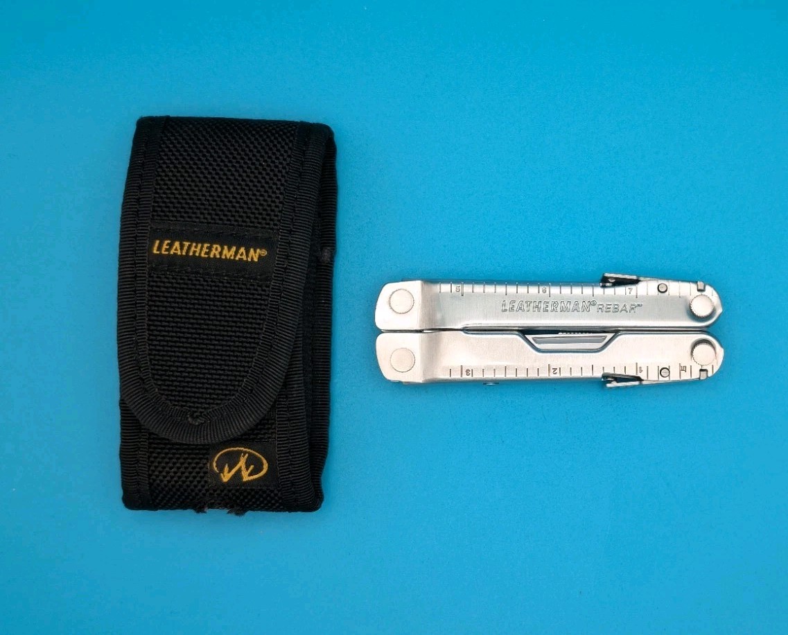 Leatherman Rebar Multi-Tool! Stainless! With Sheath!