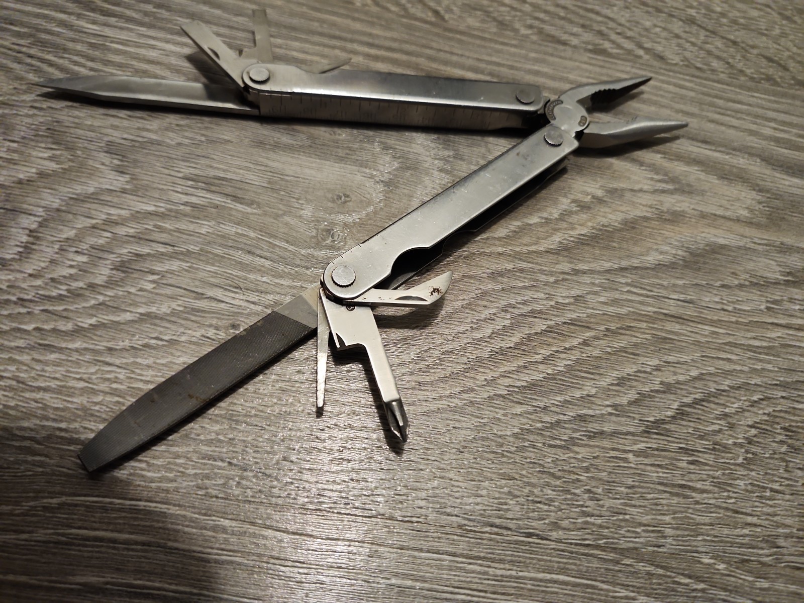 Leatherman Tool – Used, Stainless Steel, Good Condition, Retired