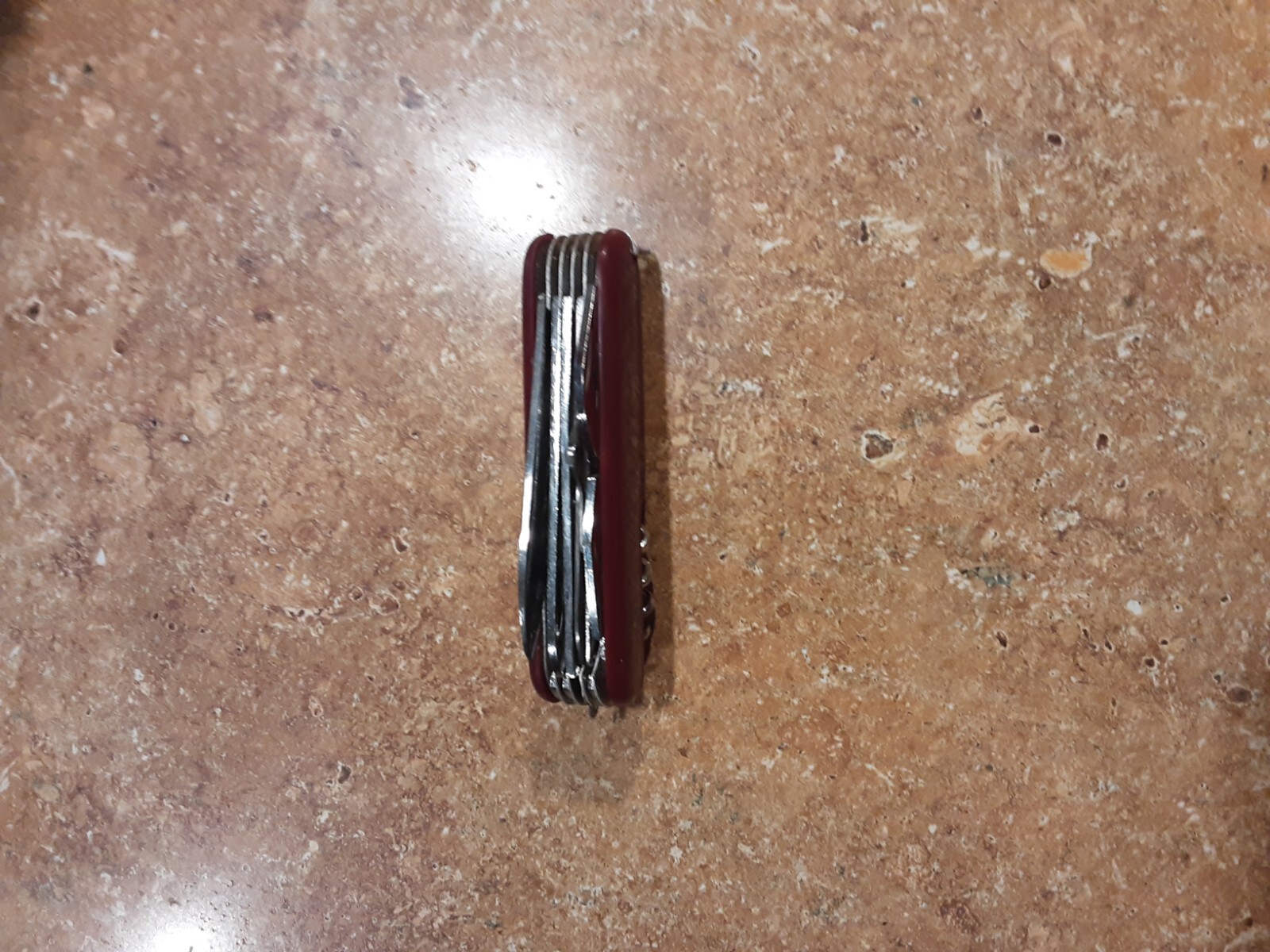 Swiss Style Army Knife Multi Function Pocket Knife New in Box RED