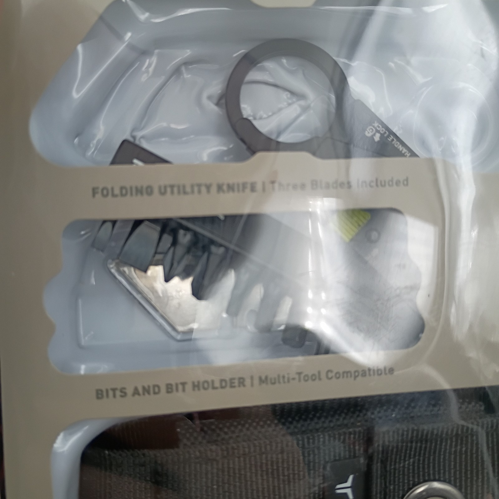 TRUE Utility 5-Piece DIY 9-in-1 Multi-Tool Kit, Knife, Pen Light w/ Pouch NEW
