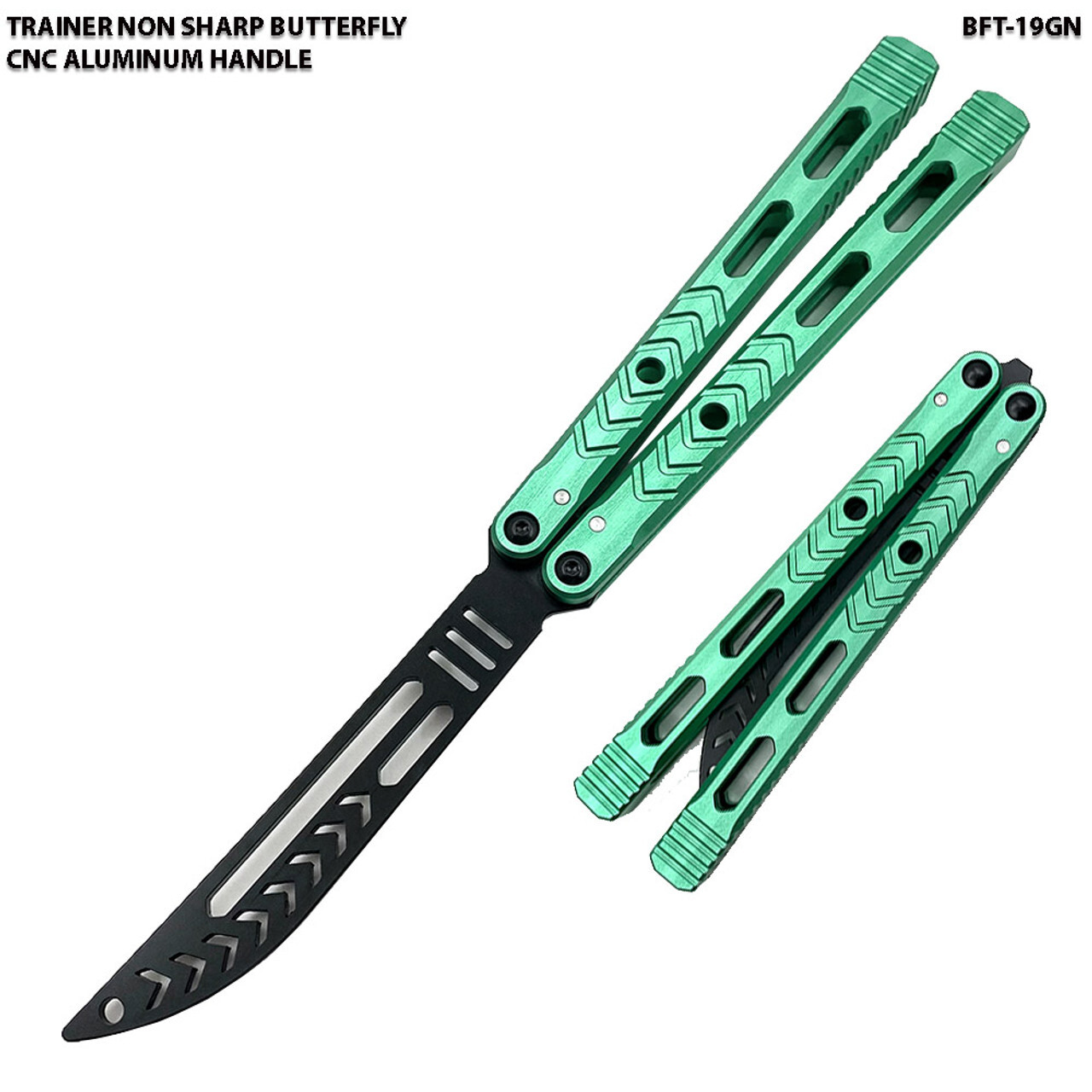 New CNC Siren Model Non-Sharp Professional Trainer Tool – Butterfly Green