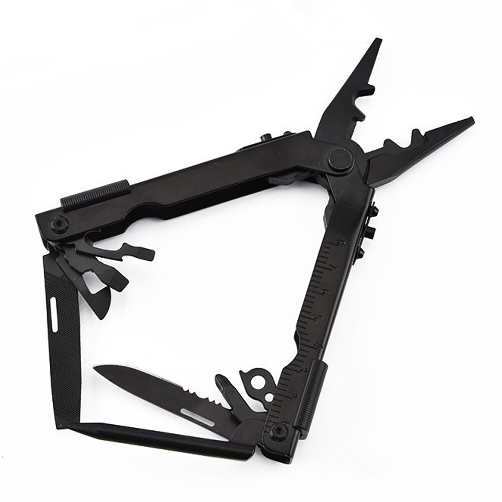 13 In1 Portable Pocket Stainless Steel Outdoor Survival Multi Tool Plier Compact