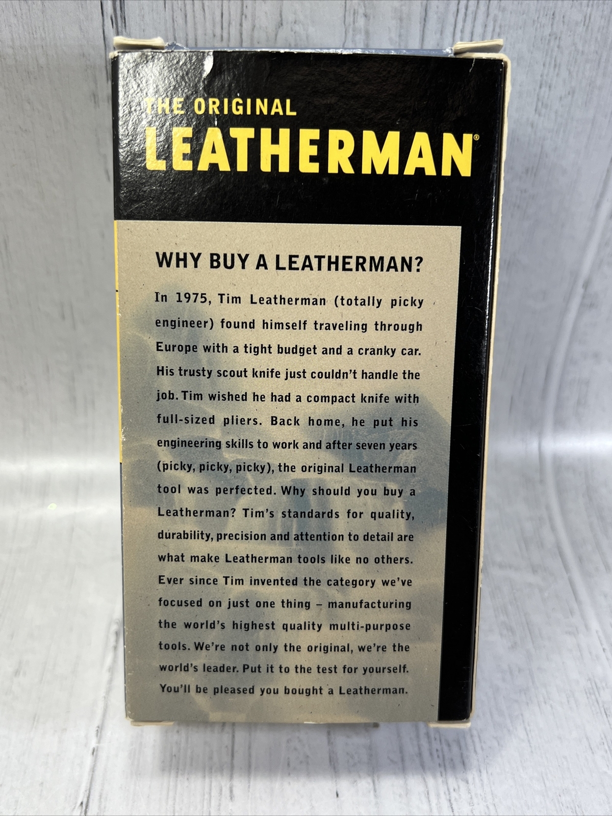 Vintage Leatherman PST w/ Original Nylon Sheath 0902 Collectible New NOS